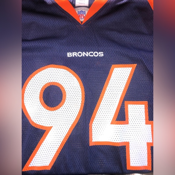 Reebok Broncos Jarvis Moss #94 NFL Jersey size XL - Picture 6 of 15